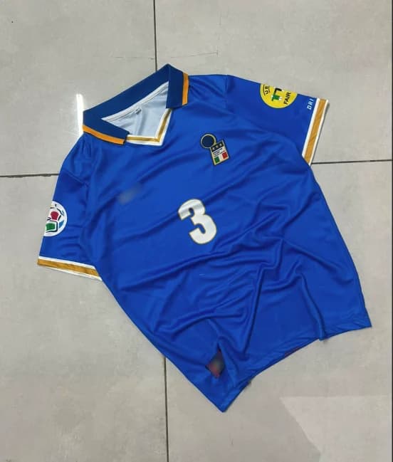 1996 Italy Home Maldini 3