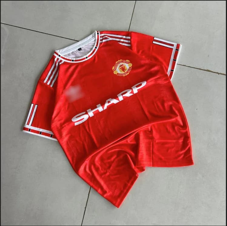 Manchester United Home 1990-1992 Beckham 7