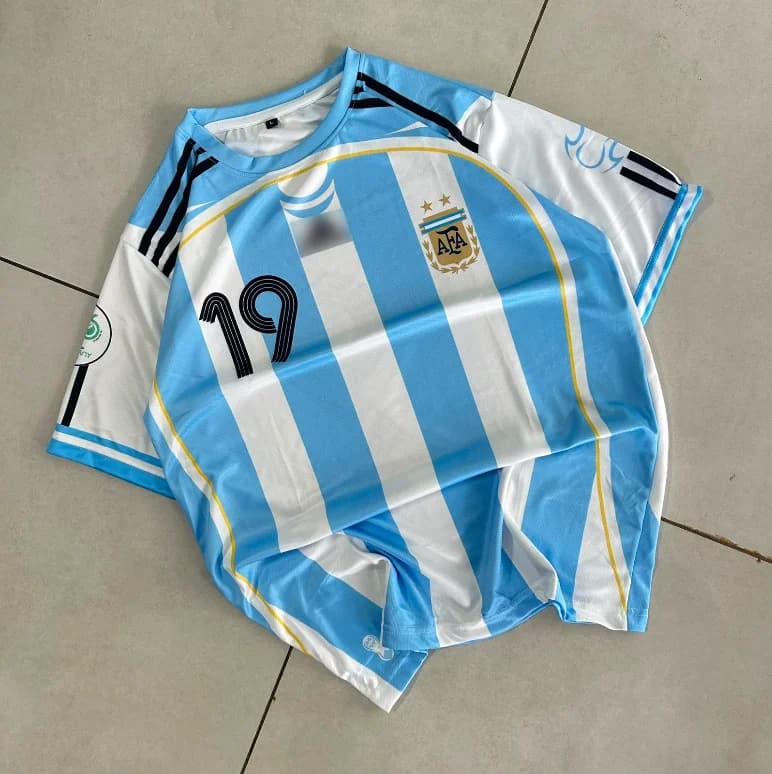 Lionel Messi Argentina 2006 World Cup Home
